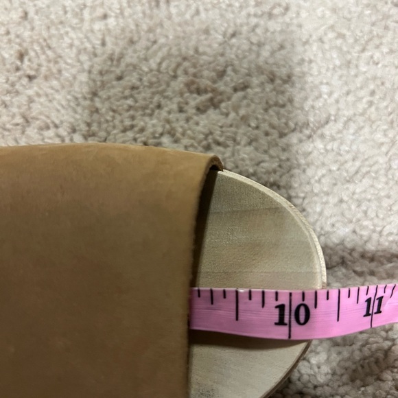 Bryr Brown Leather Platform Sandals - Gigi - Picture 7 of 9